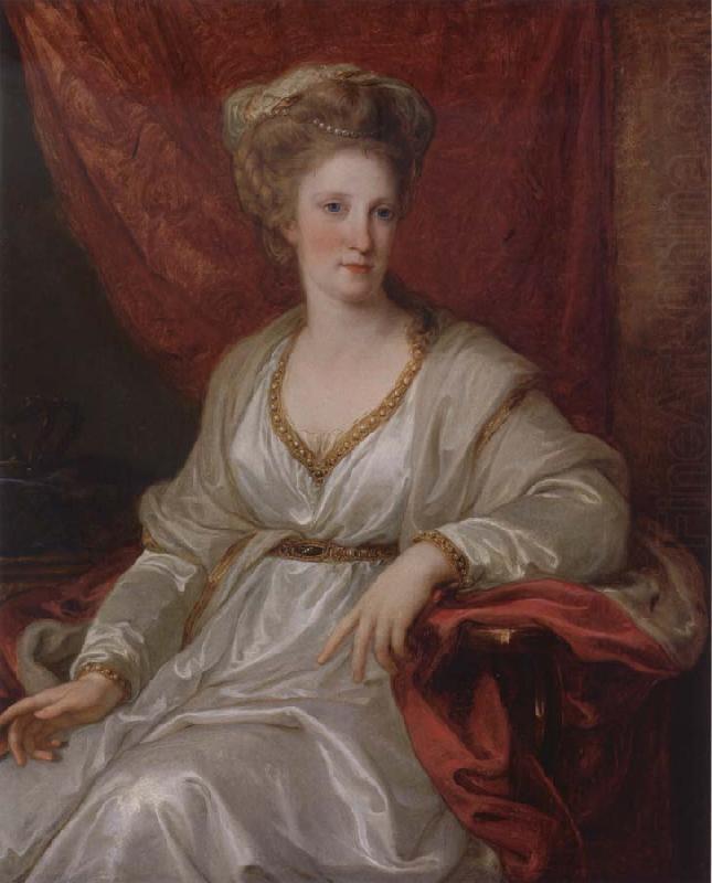 Angelica Kauffmann Bildnis Maria Karoline von Osterreich,konigin von Neapel china oil painting image
